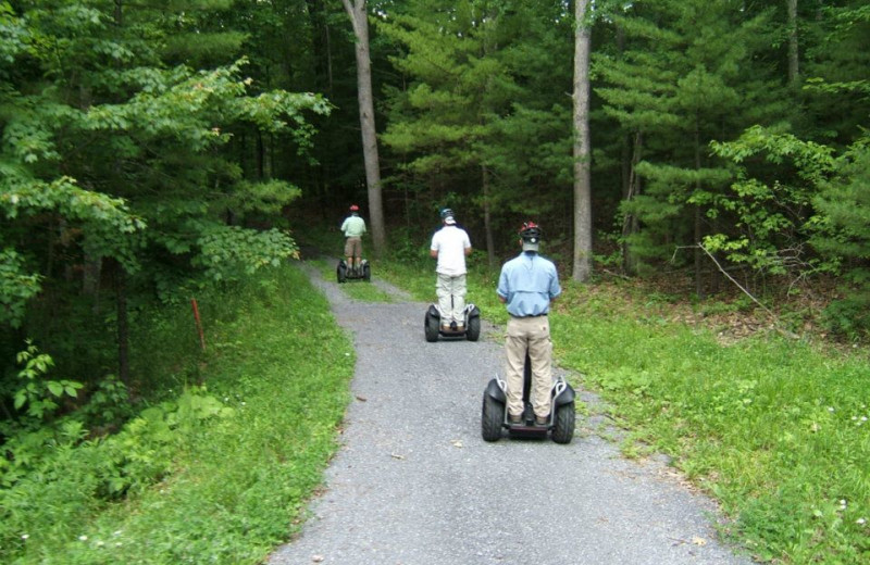 Segway tours at The Homestead.