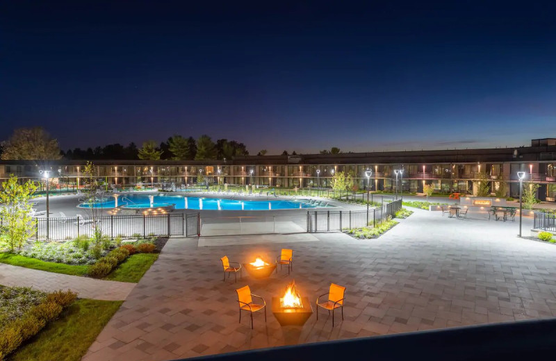 Outdoor pool at Wyndham Lancaster Resort and Convention Center.