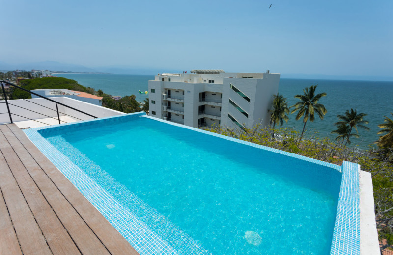 Outdoor pool at La Isla VR - Riviera Nayarit.