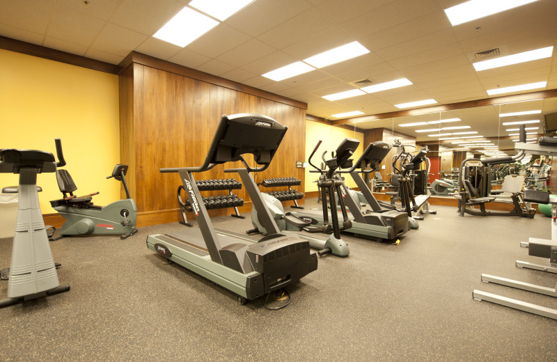 Fitness room at Bear Creek Mountain Resort.