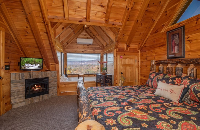 Rental bedroom at Eden Crest Vacation Rentals, Inc.