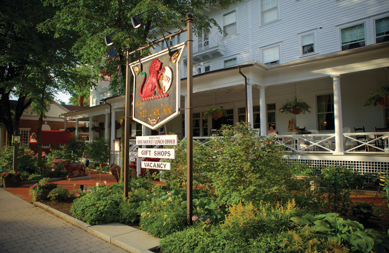 Exterior view of Red Lion Inn.