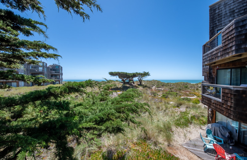 Beach view at Pajaro Dunes Resort.