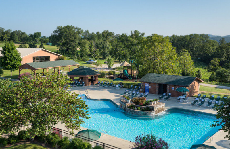 Outdoor pool at Westgate Branson Woods Resort.