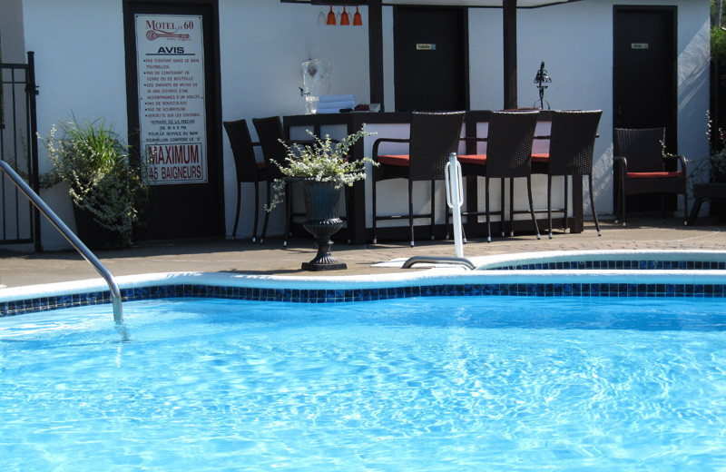 Outdoor Swimming Pool at Complexe le 60