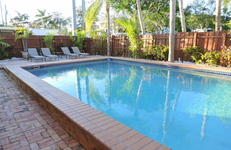 Rental pool at ValGal Vacation Rentals.