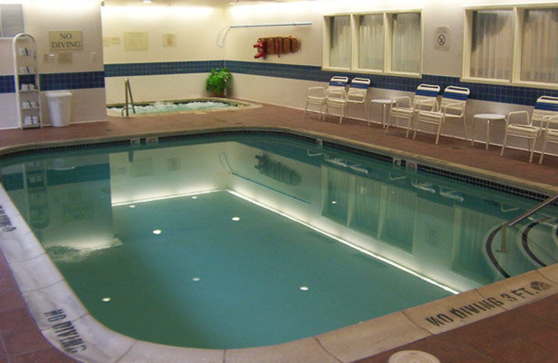 Indoor pool at Fairfield Inn & Suites Detroit Farmington Hills.