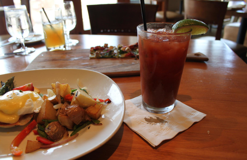 Dining at Quail Lodge Resort.