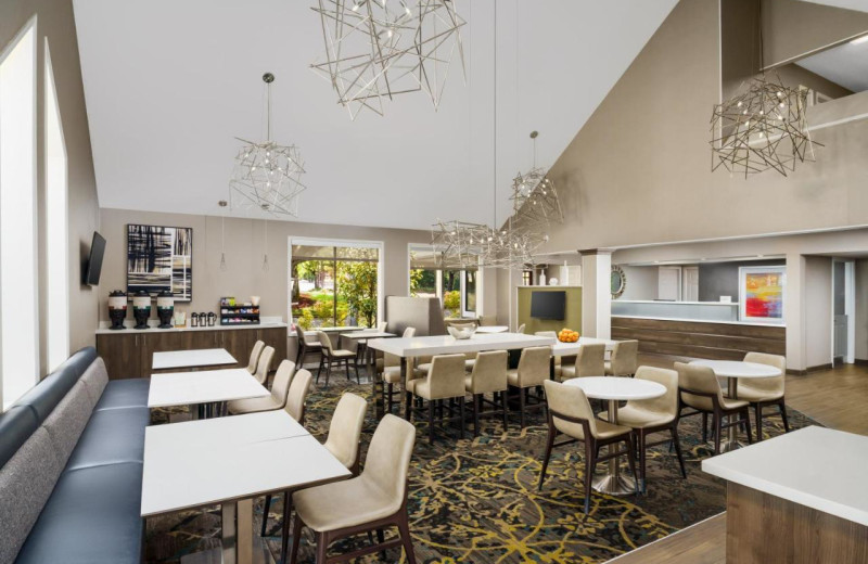 Dining at Residence Inn Seattle Bellevue.