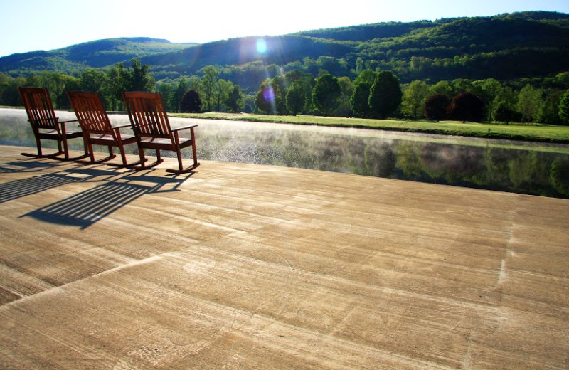 Honor's Haven Resort & Spa's Private Lake.