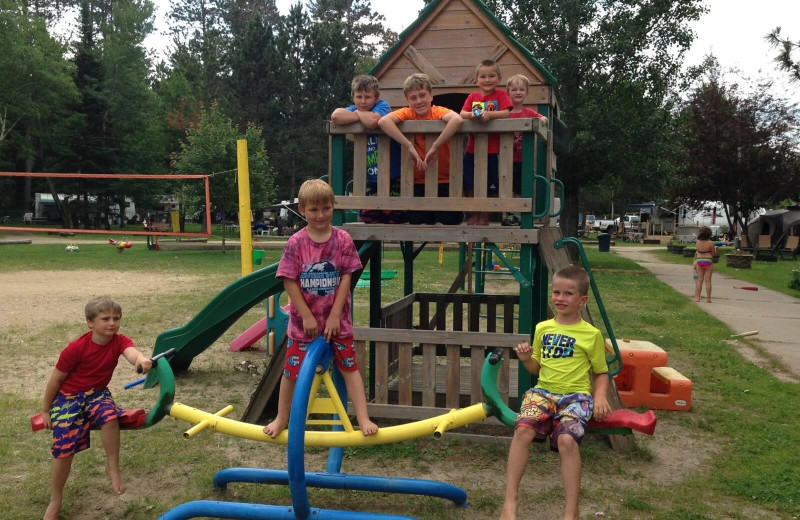 Playground at Pine Beach Resort-Side Lake.