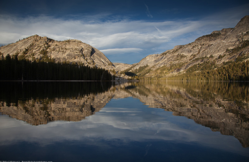 Yosemite National Park lake near Greenhorn Creek Resort.