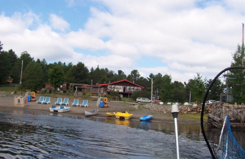 Beach at Wolseley Lodge.