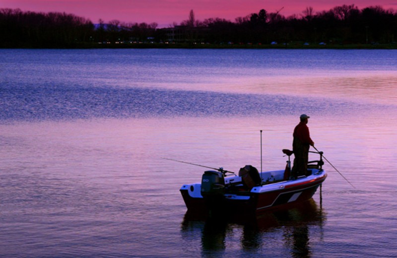 Fishing at near Georgia Mountain Cabin Rentals.