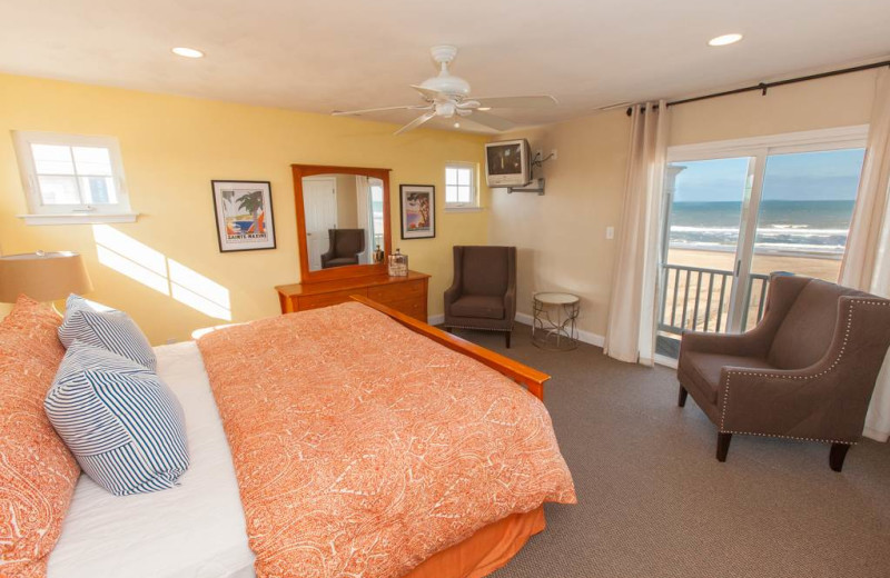 Rental bedroom at Sandbridge Realty.