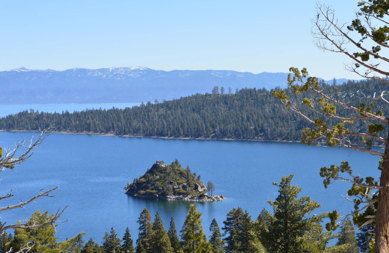 Lake at Tahoe Valley Lodge.