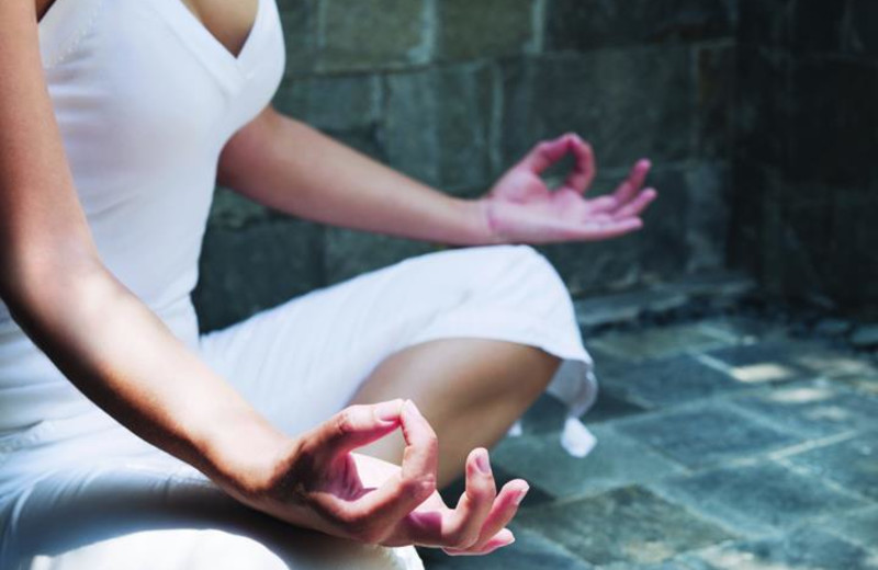 Yoga at Arizona Grand Resort.
