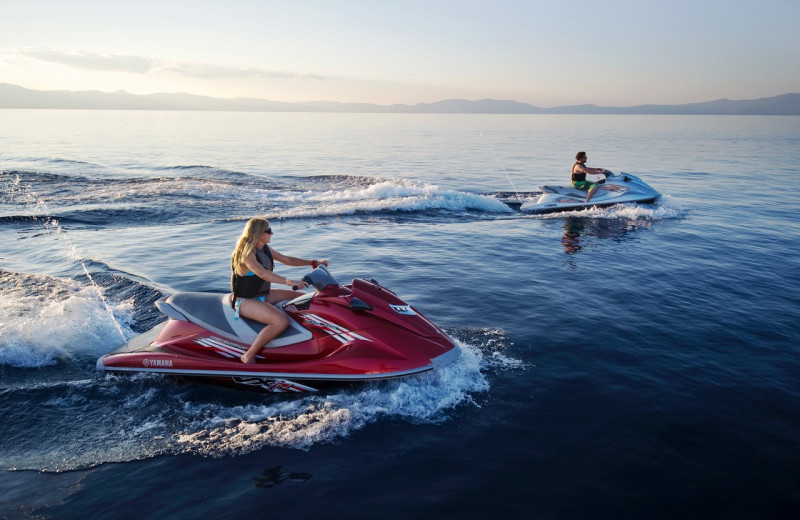 Jet ski at Forest Suites Resort.