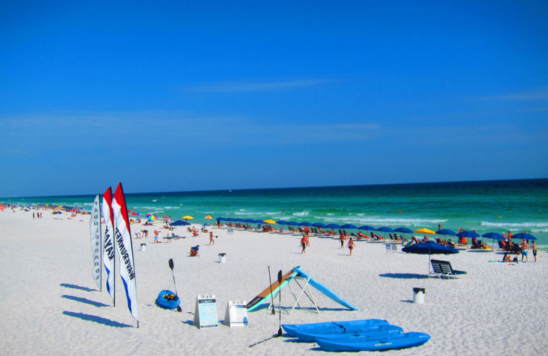 The beach at Seascape Resort.