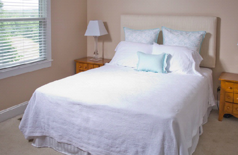 Guest room at Dahlonega Spa Resort.