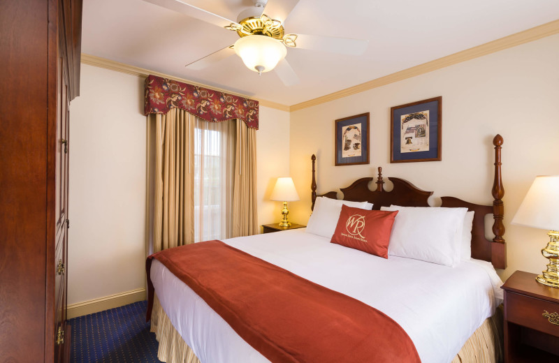 Guest room at Westgate Historic Williamsburg Resort.