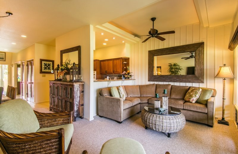 Vacation rental interior at Great Vacation Retreats.