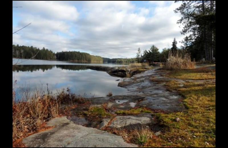 Scenic view at Silv'ry Moon Lodge.