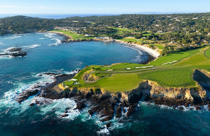 Golf near Casa Palmero at Pebble Beach.