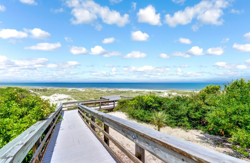 Rental beach at Amelia Rentals and Management Services.