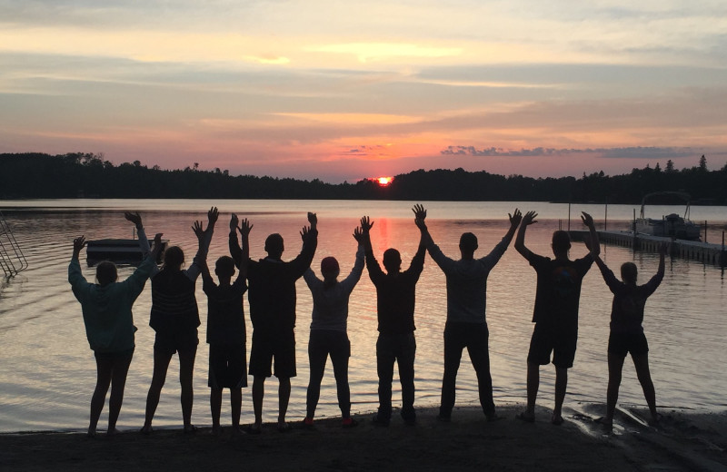 Group at Lakewood Lodge.