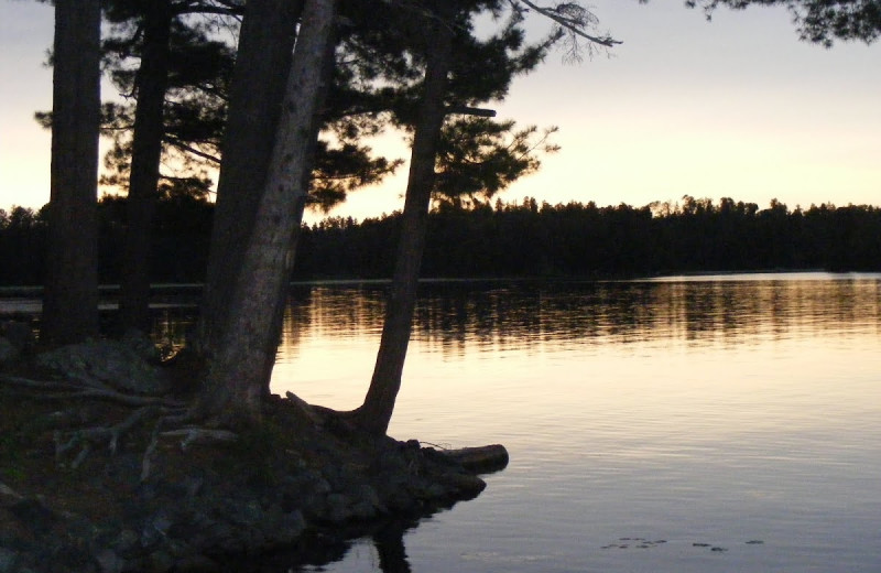 Sunset at Kinsey Houseboats.