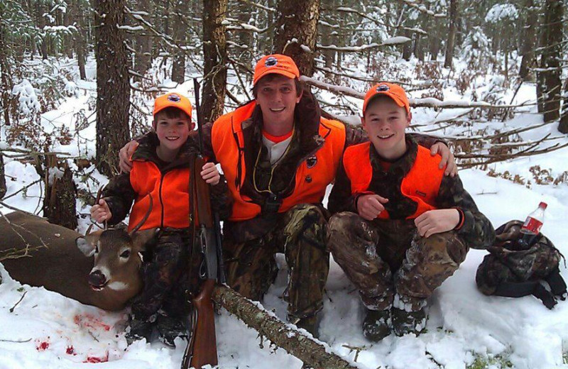 Hunting at Wilsons on Moosehead Lake.