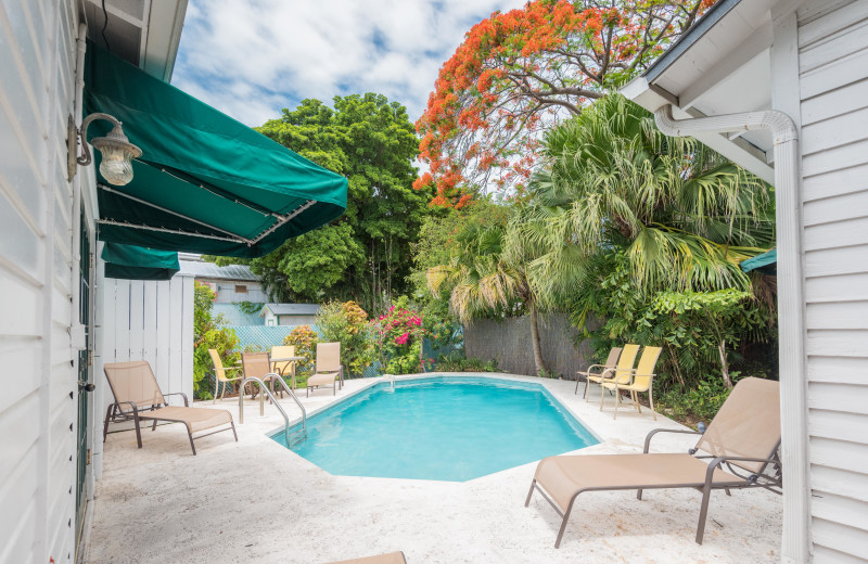 Rental pool at Key West Vacation Rentals.