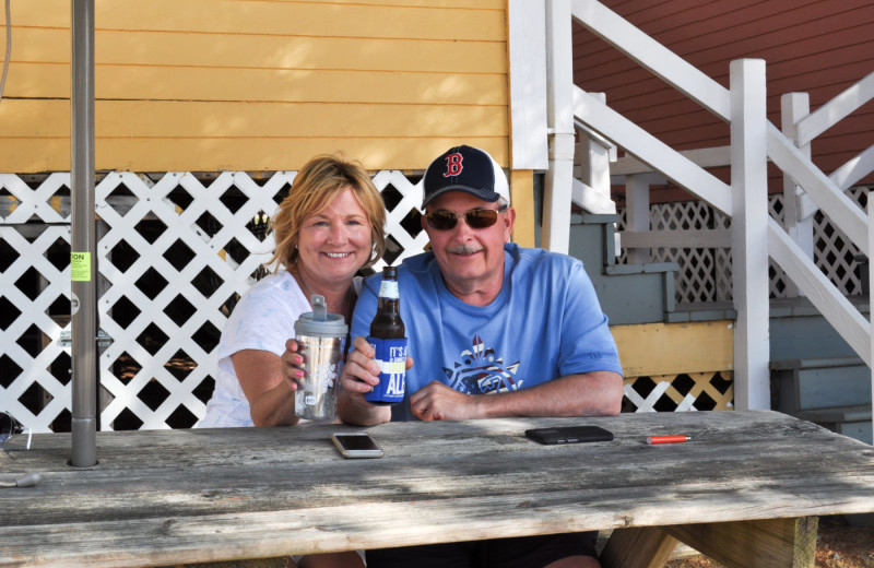 Couple at Naswa Resort.