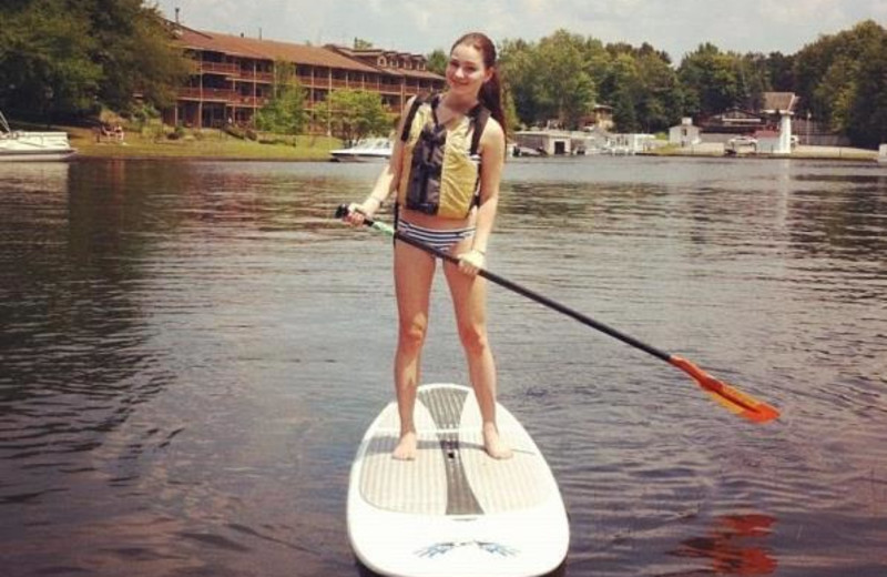 Water fun at Water's Edge Inn & Conference Center.