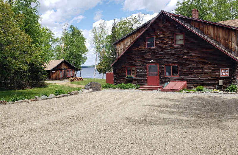 Exterior view of The Birches Resort.