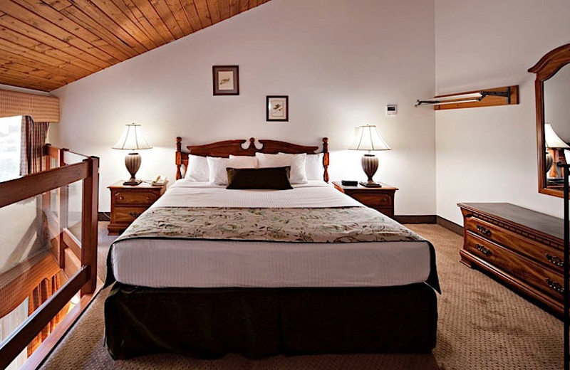 Loft guest room at Charlton's Banff.