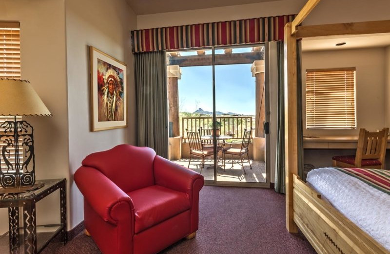 Guest room at Inn at Eagle Mountain.