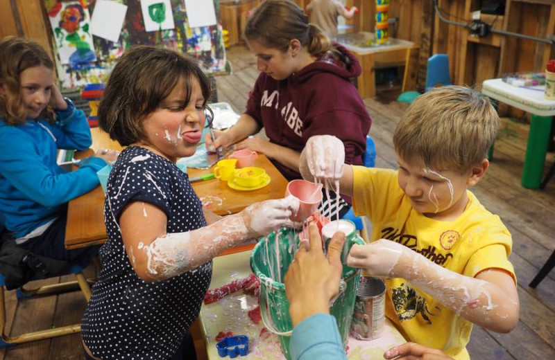 Arts and crafts at Common Ground Center.