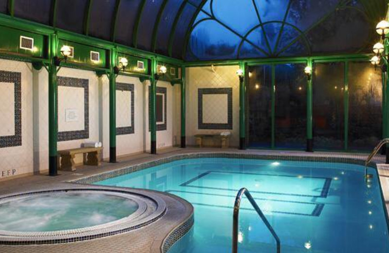 Indoor pool at Norfolk Royal Hotel.