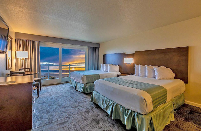 Guest room at Driftwood Shores Resort and Conference Center.