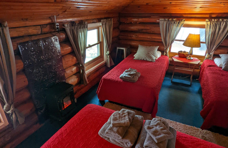 Guest room at Arrowhead Lodge & Resort.