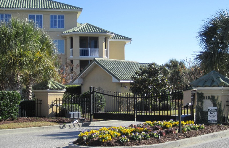 Rental exterior at Barefoot Resort Rentals.