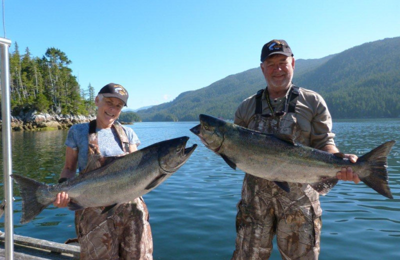 Fishing at Black Gold Lodge