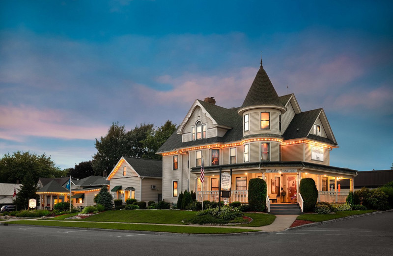 Exterior view of Westby House Victorian Inn.