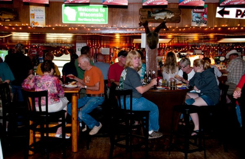 Restaurant at Pair O'Lakes Lodge.