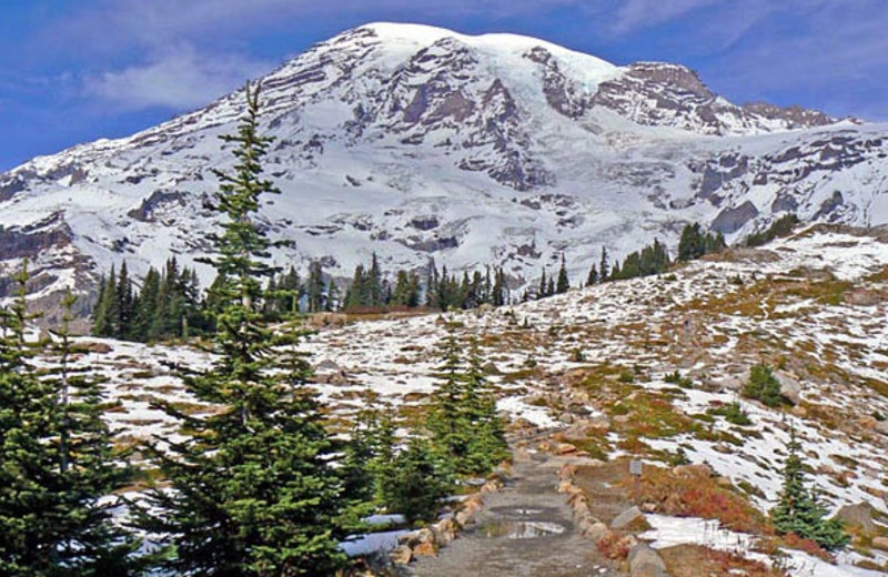 Mount Rainier at Stone Creek Lodge