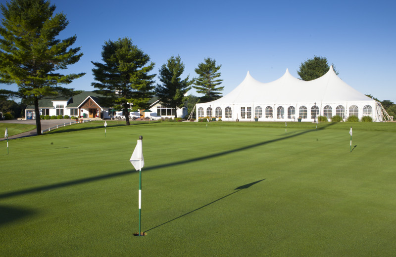 Wedding venue at Manistee National Golf & Resort.