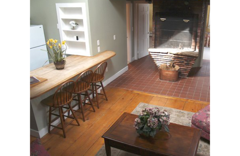 Interior view of Essex Street Inn Newburyport.