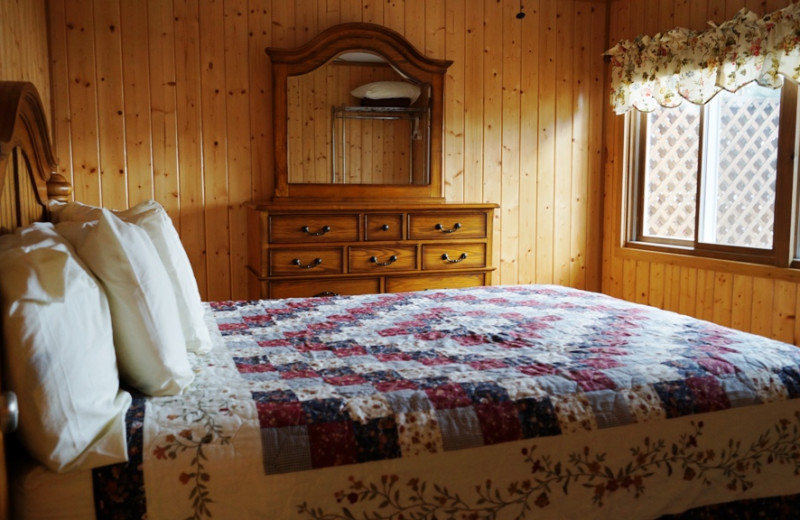 Suite bedroom at Contessa Resort.